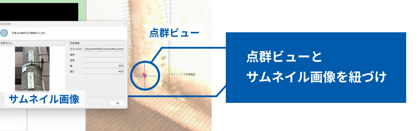 パノラマ表示