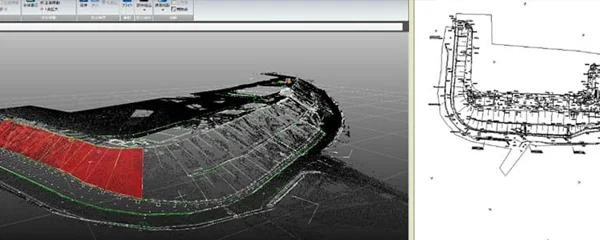 点群でDWG・DXFの3D変換 | 活用事例 | 【測量】3次元点群編集・測量CAD